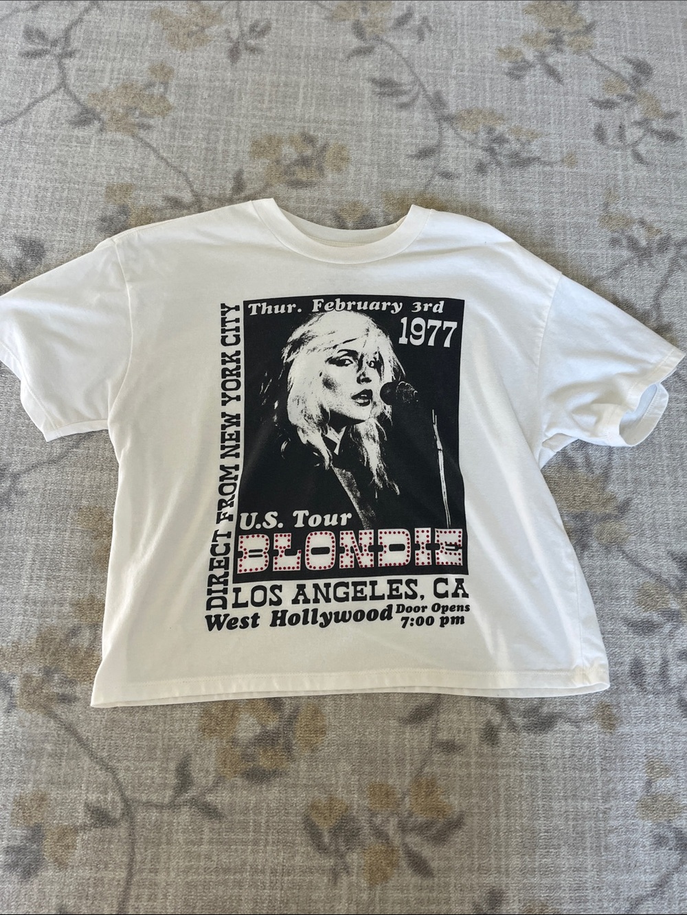Blondie Debbie Harry Tee Small
